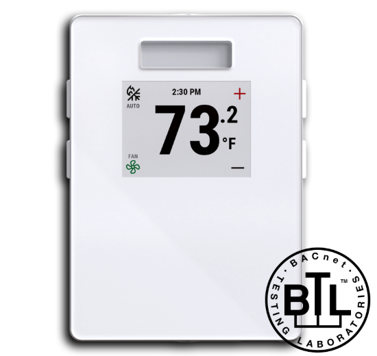 Modern thermostat front