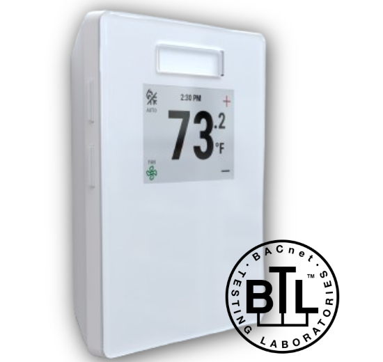 Modern thermostat side